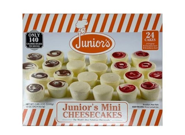 Junior's Mini Cheesecakes