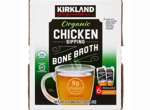 Kirkland Signature Organic Chicken Bone Broth at Costco