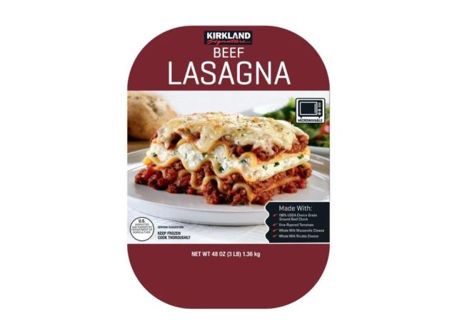 Kirkland Signature Beef Lasagna