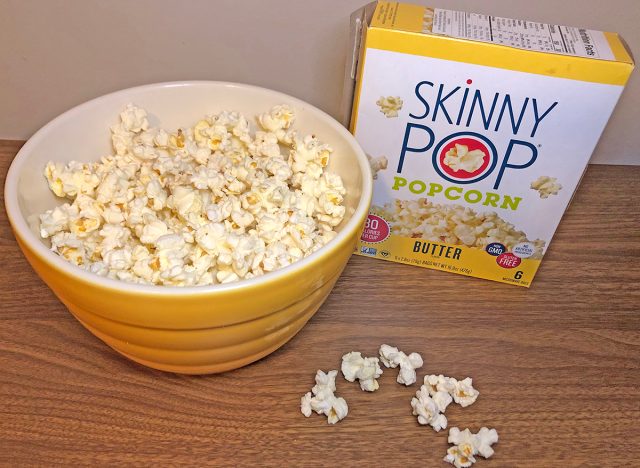 Skinny Pop popcorn