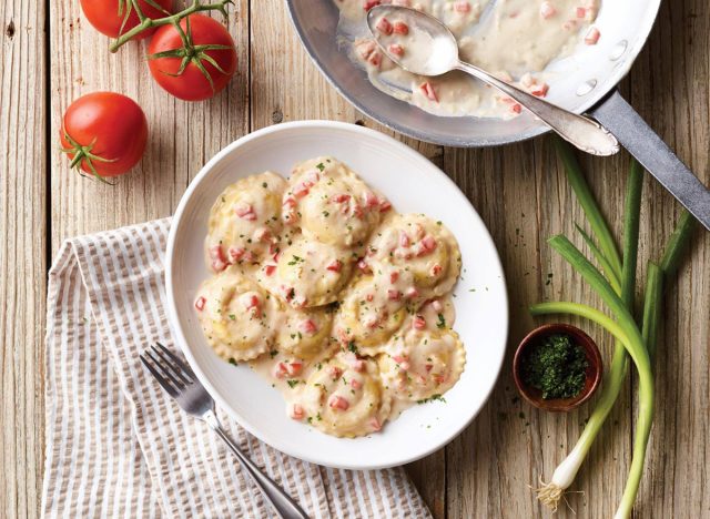 Lobster ravioli at Carrabba's-