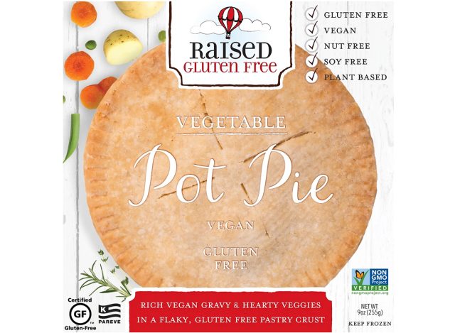 Raised Gluten Free Vegan Pot Pie-