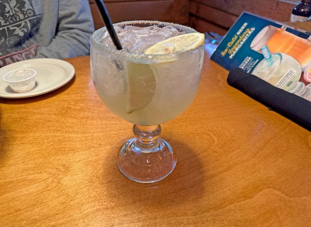 House margarita at Texas Roadhouse