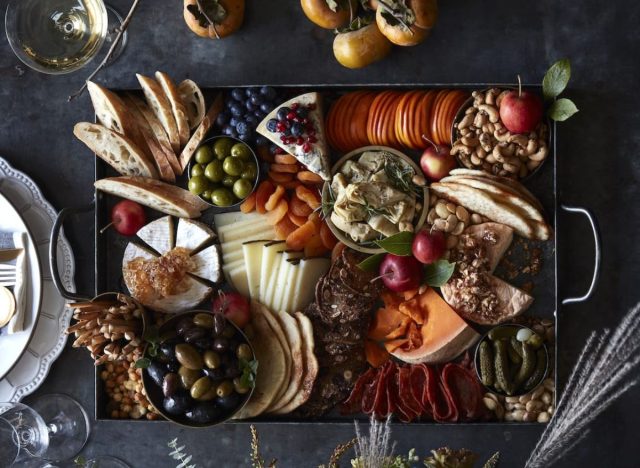 Thanksgiving cheese board