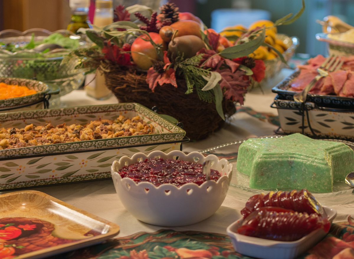 Thanksgiving spread