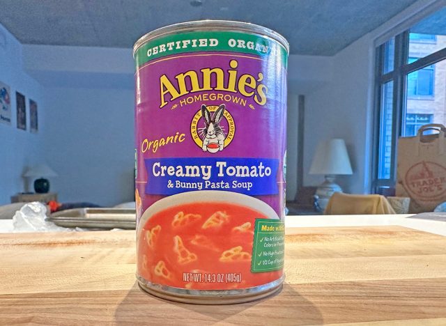 Annie's Creamy Tomato & Bunny Pasta Soup