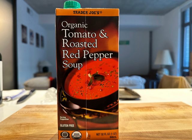 Trader Joe's Organic Tomato & Roasted Red Pepper Soup