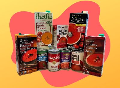 Store-bought tomato soup taste test
