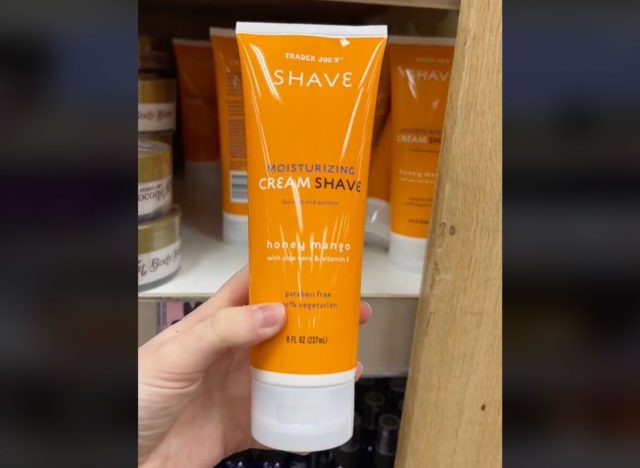 Trader Joe's Honey Mango Shave Cream