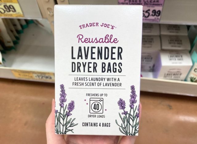 Trader Joe's Reusable Lavender Dryer Bags