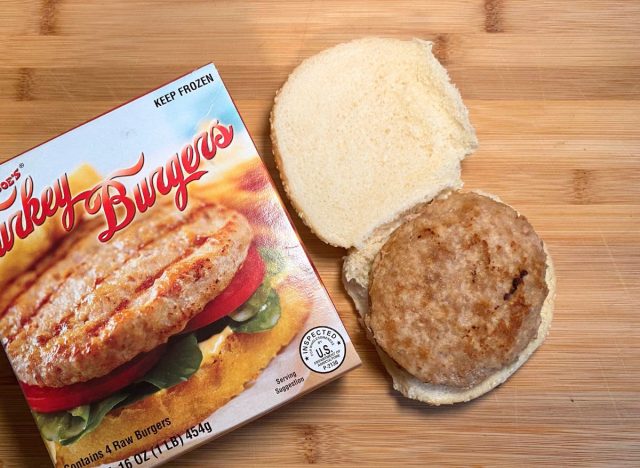 Trader Joe's turkey burger