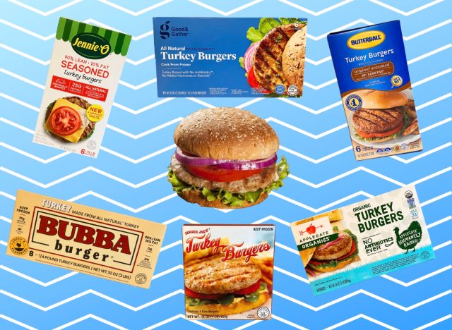 Turkey burger taste test