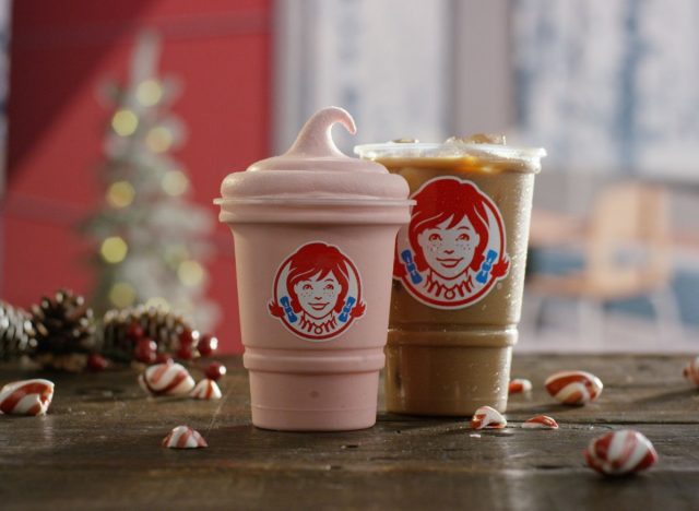 Wendy's Peppermint Frosty & Peppermint Frosty Cream Cold Brew
