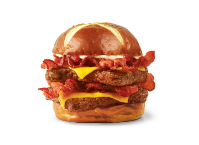 Wendy's Pretzel Baconator