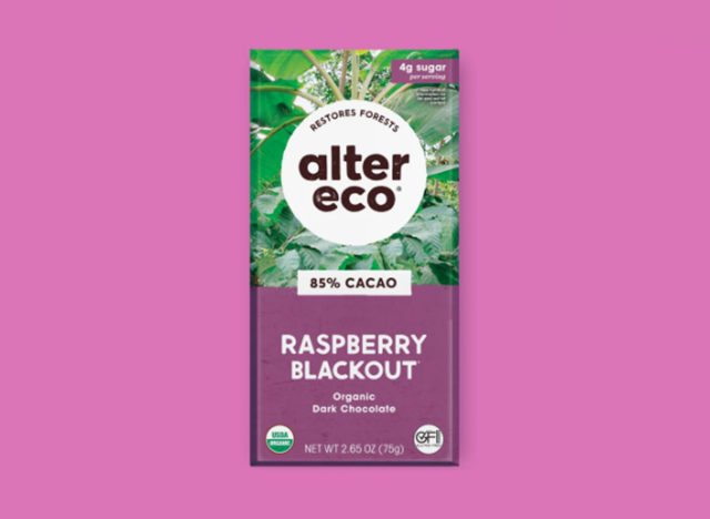 Alter Eco 85% Cacao Raspberry Blackout