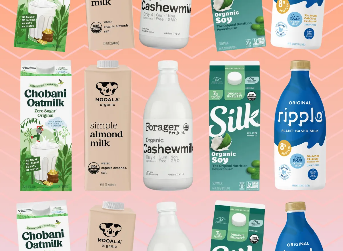 The 8 Healthiest NonDairy Milk Alternatives—and 3 To Avoid