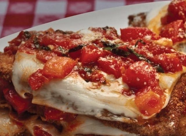 buca di beppo eggplant parm