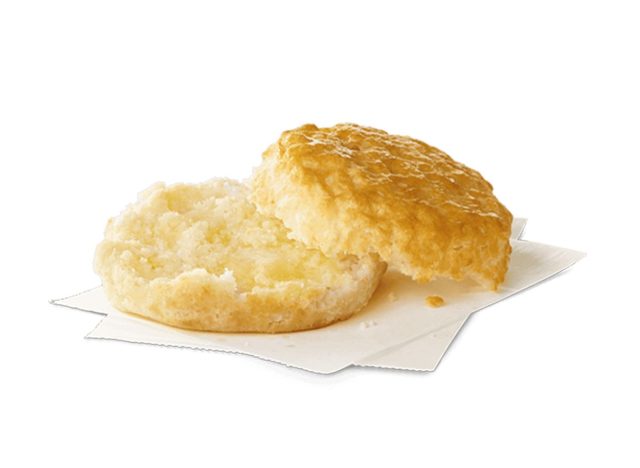 buttered biscuit
