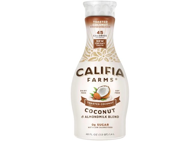 califia farms toasted coconut almond milk