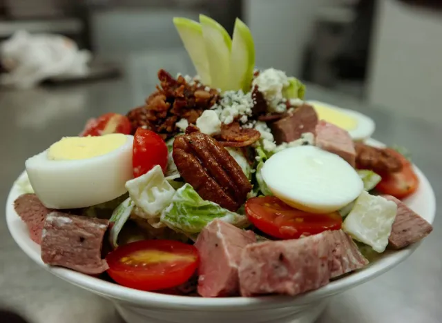 The Capital Grille. The Capital Grille Cobb Salad with Sliced Tenderloin