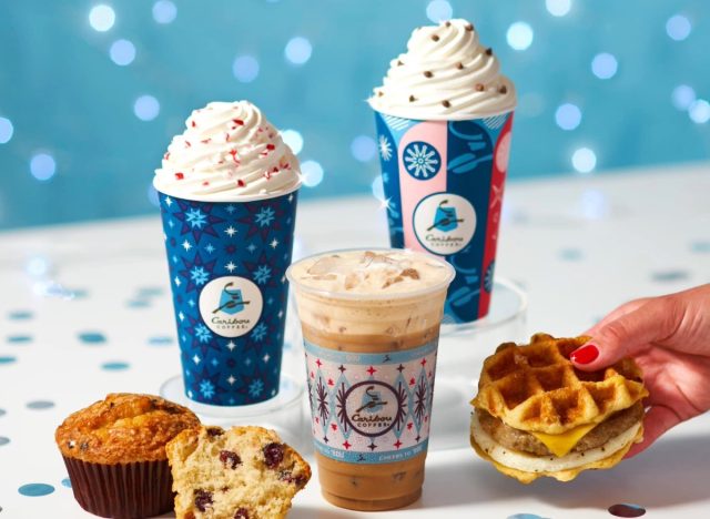 caribou coffee holiday drinks