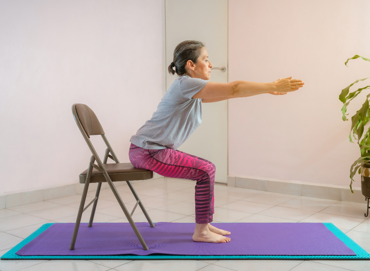 Chair Yoga Practice for Seniors