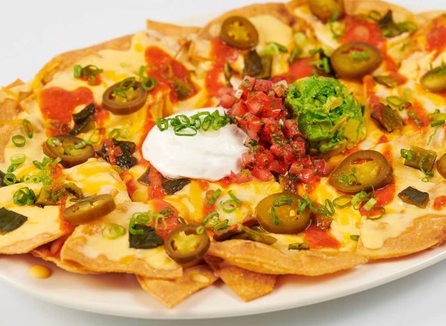 Factory Nachos at Cheesecake Factory