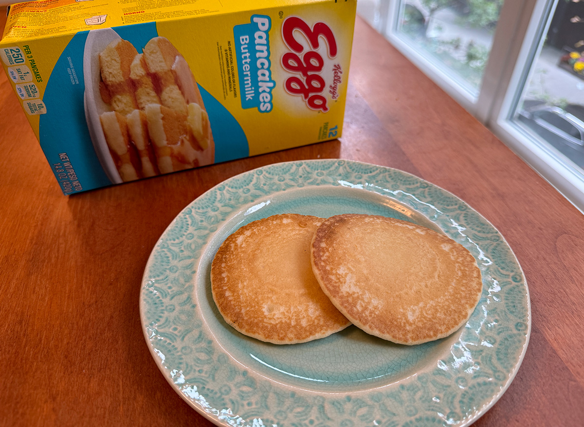 Image showcasing I Tried 6 Frozen Pancakes & the Best Ones Taste Homemade