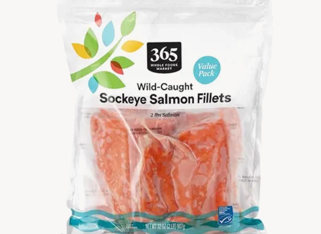 frozen salmon