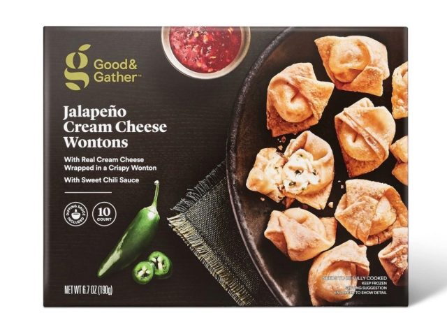 good and gather jalapeno cream cheese wontons