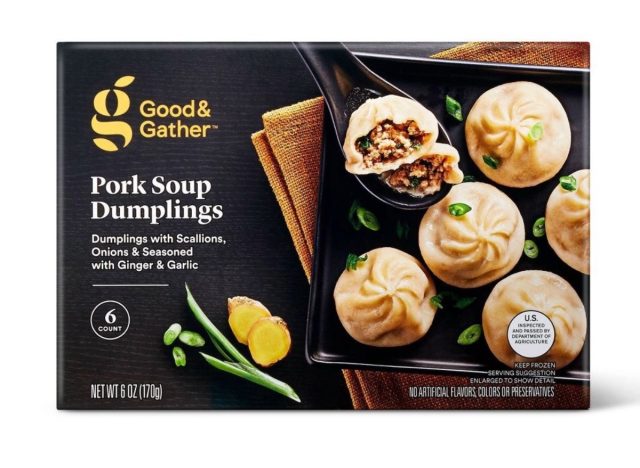 good and gather pork soup dumplings