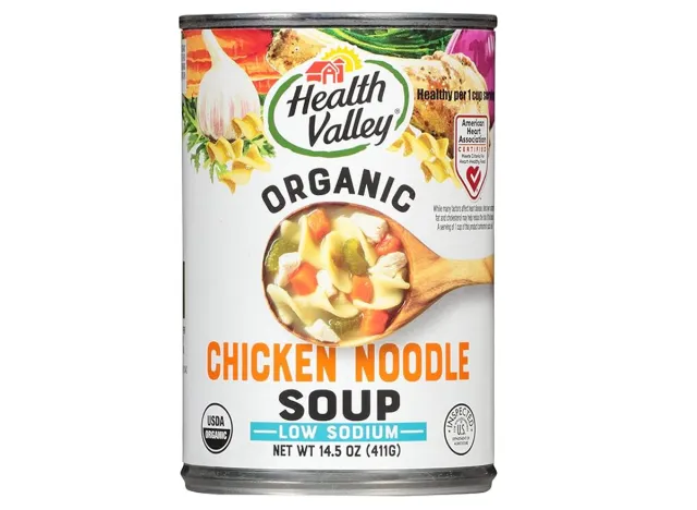 Health Valley Organic Low Salt Chicken Noodle Soup