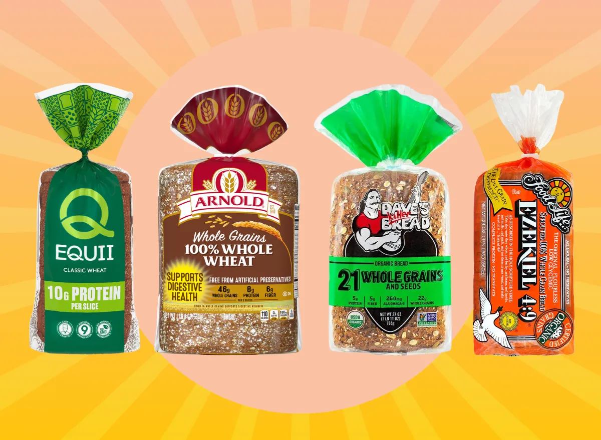 10 Healthiest Breads at the Grocery Store, According to Dietitians