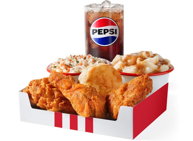 KFC 3 Piece Chicken Big Box Meal