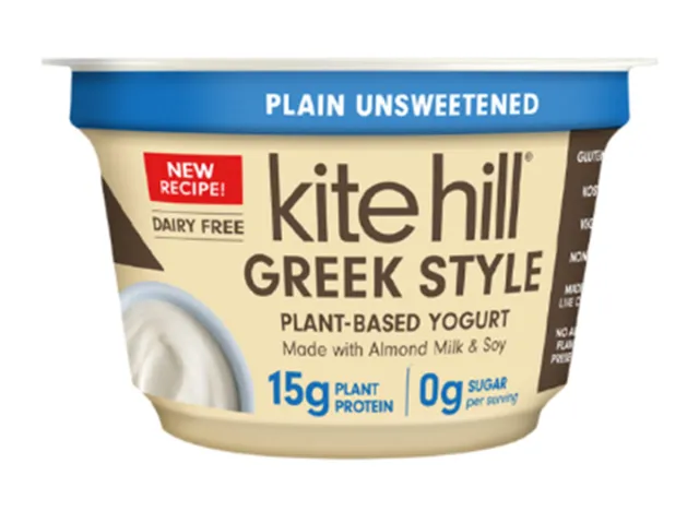 Kite Hill Plain Unsweetened Greek Style Plant-Based Yogurt
