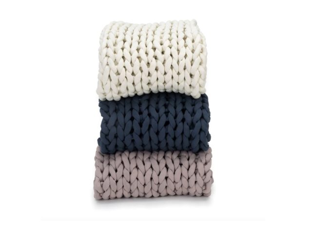 knit blankets, concept of useful wellness gifts