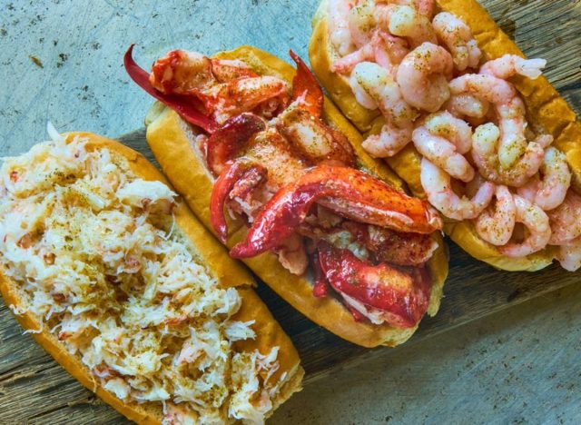 luke's lobster, crab, and shrimp rolls