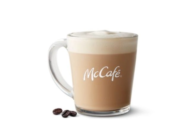 McDonald's cappuccino