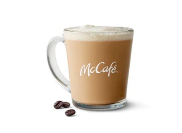 McDonald's latte