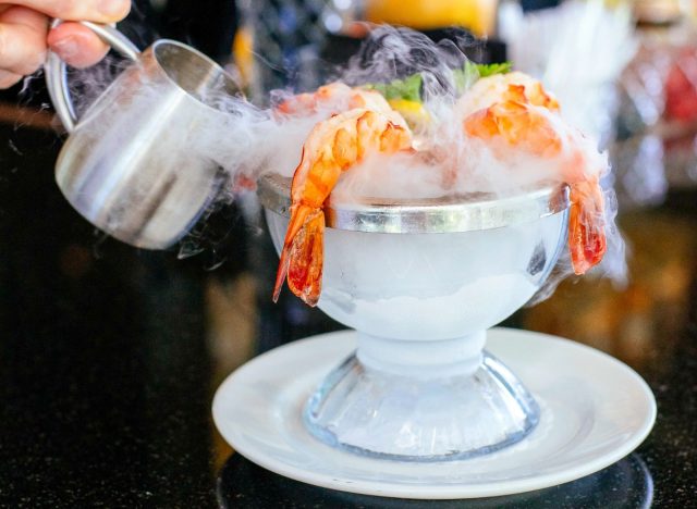 ocean prime shrimp cocktail wit hdry ice