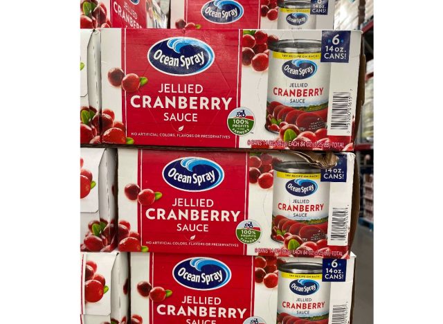ocean spray jellied cranberry