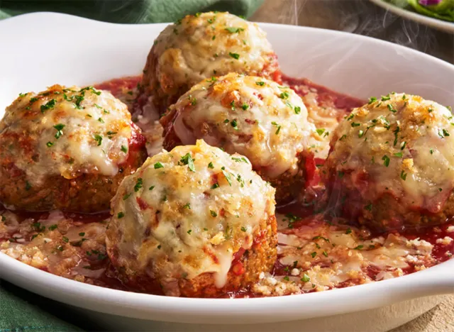 Olive Garden Meatballs Parmigiana