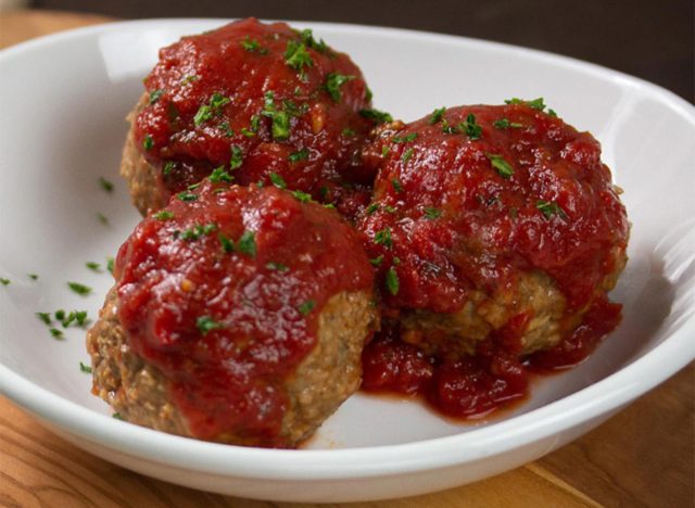 Olive Garden Side of Meatballs 