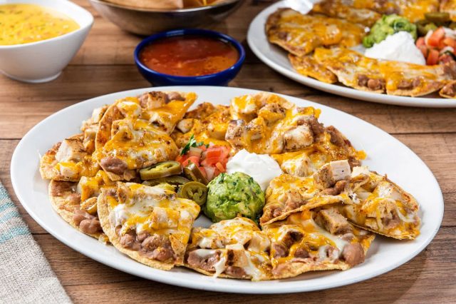 On the Border's Grande Fajita Nachos