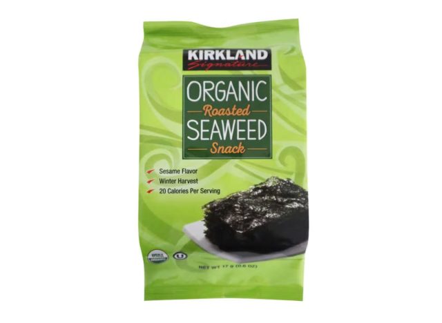 organic roasted seaweed
