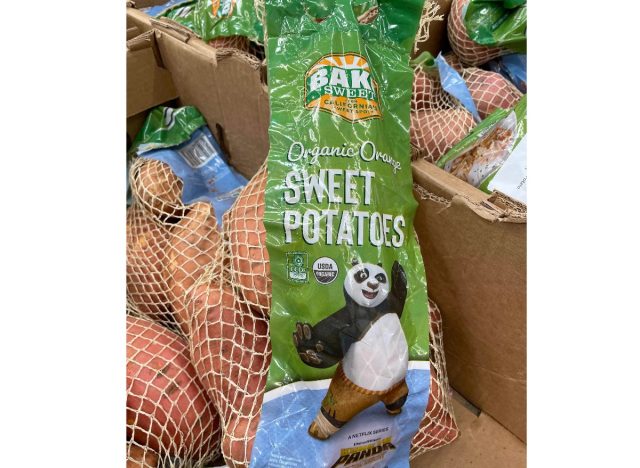 organic sweet potatoes