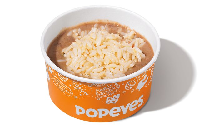 Κόκκινα φασόλια και ρύζι Popeyes