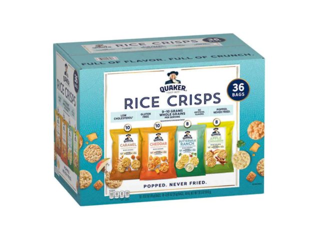Quaker rice crisps