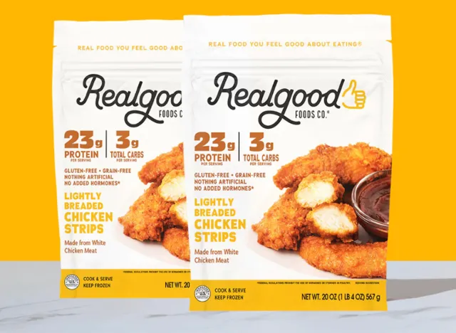 Realgood Foods Lightly Breaded Chicken Breast Strips