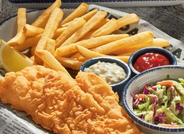 red lobster fish and chips